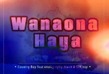 Audio: Country Wizzy Ft. Khaligraph Jones & S2kizzy – Wanaona Haya (Mp3 Download) - KibaBoy