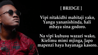 Lyrics VIDEO: Mbosso - Watakubali (Mp4 Download) - KibaBoy