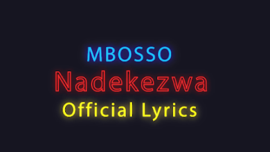 Lyrics VIDEO: Mbosso - Nadekezwa (Mp4 Download) - KibaBoy