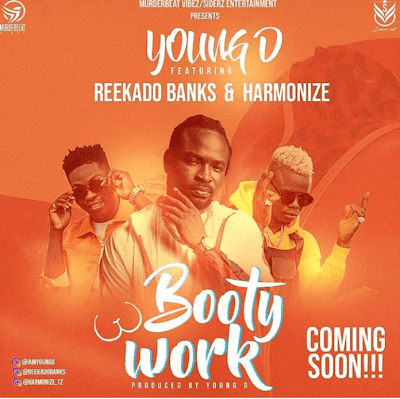 Audio: Young D Ft Reekado Banks & Harmonize - Body Work (Mp3 Download) - KibaBoy