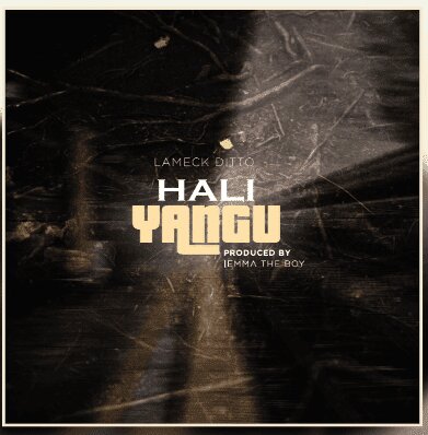 Audio: Lameck Ditto – Hali Yangu (Mp3 Download)