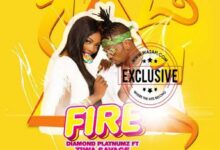 Audio: Diamond Platnumz Ft. Tiwa Savage - Fire (Mp3 Download) - KibaBoy