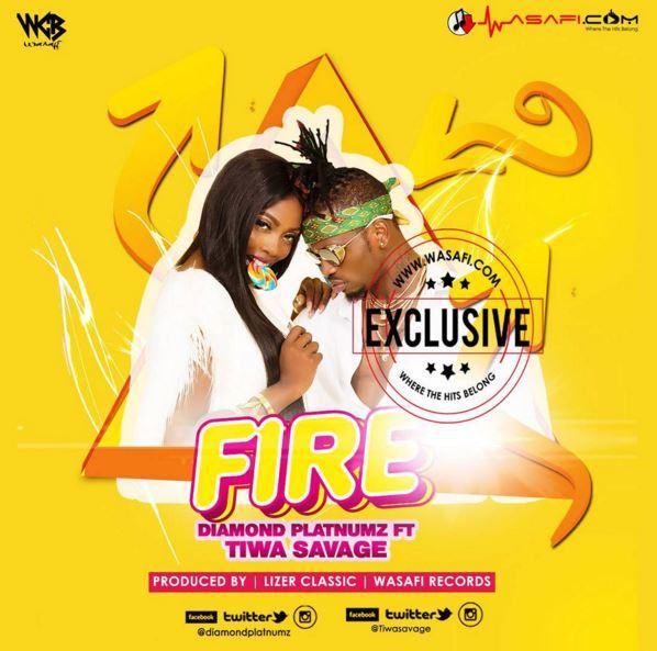 Audio: Diamond Platnumz Ft. Tiwa Savage - Fire (Mp3 Download) - KibaBoy