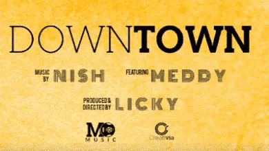 Audio: Meddy Ft Nish - Downtown (Mp3 Download)