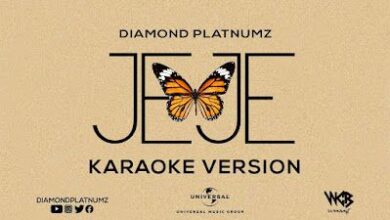 Audio: Diamond Platnumz - Jeje Karaoke Version (Mp3 Download) - KibaBoy