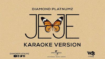 Audio: Diamond Platnumz - Jeje Karaoke Version (Mp3 Download) - KibaBoy