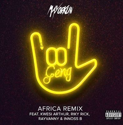 Audio: Mayokurn x Rayvanny, Innoss'B, Kweli Athur & Riky - Geng Remix (Mp3 Download) - KibaBoy