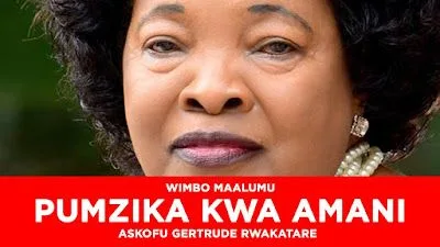 Audio: Rose Muhando - Pumzika kwa Amani (Mp3 Download)