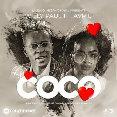 Audio: Willy Paul Ft Avril - Coco (Mp3 Download)