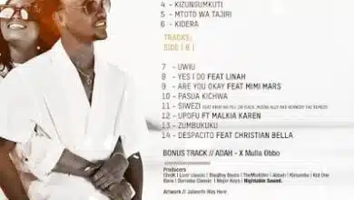 Audio: Barnaba Ft. Nikki Wa Pili, Drt Isack, Meena Ally, Kennedy The Remedy - Siwezi (Mp3 Download)