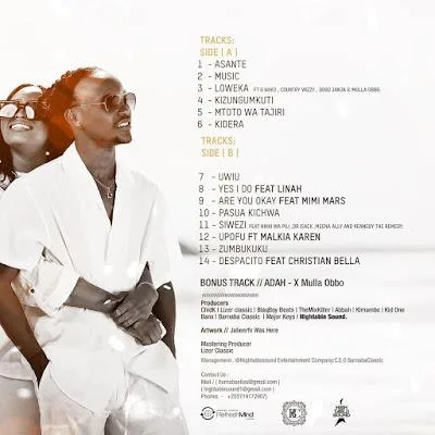 Audio: Barnaba Ft. Mimi Mars - Are You Ok (Mp3 Download)