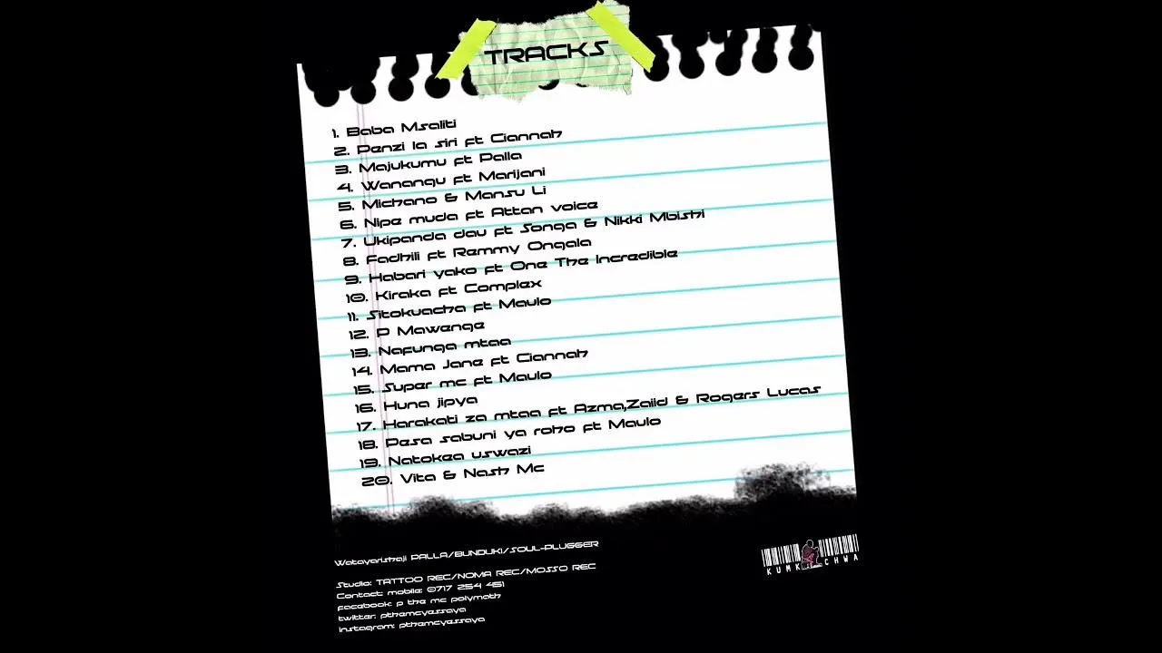 Audio: P Mawenge Ft Zaiid, Azma & Rogers Lucas - Harakati Za Mtaa (Mp3 Downlod)