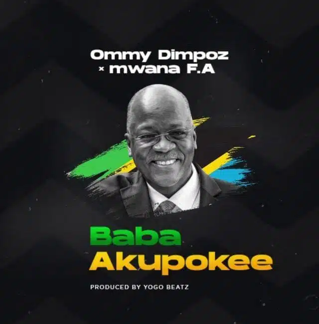 Audio: Ommy Dimpoz Ft. Mwana FA - Baba Akupokee (Mp3 Download)
