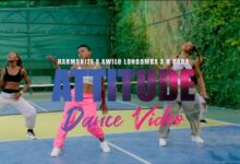 Dance VIDEO: Harmonize x Awilo Longomba x H Baba - Attitude (Mp4 Download) - KibaBoy