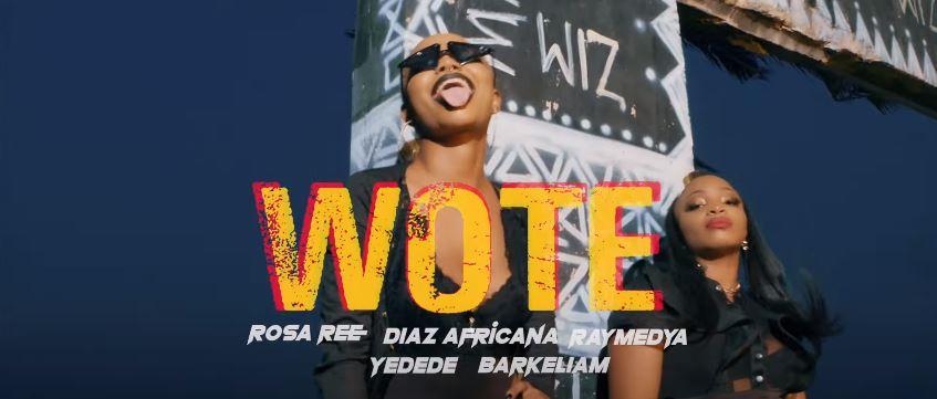 VIDEO: Rosa Ree Ft. Snake Fire, Barkeliam, Diz Africana & Raymedya - Wote (Mp4 Download) - KibaBoy