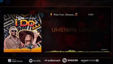 VIDEO: Wini Ft. Darassa - I Do (Lyrics Visualizer) (Mp4 Download) - KibaBoy