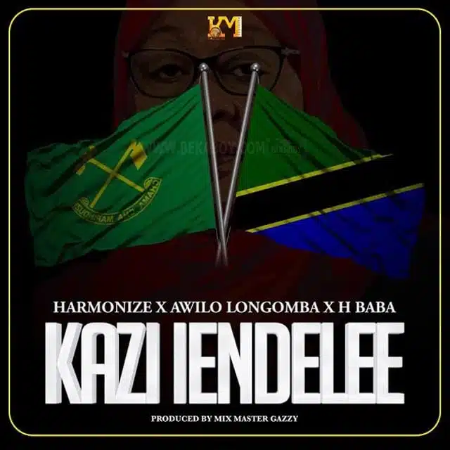 Audio: Harmonize Ft. H Baba & Awilo Longomba - Kazi Iendelee (Mp3 Download)