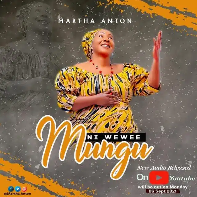 Audio: Martha Anton - Ni Wewe Mungu (Mp3 Download)