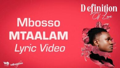 Lyric VIDEO: Mbosso - Mtaalam (Mp4 Download) - KibaBoy