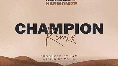 Audio: Kontawa Ft. Harmonize - Champion Remix (Mp3 Download)