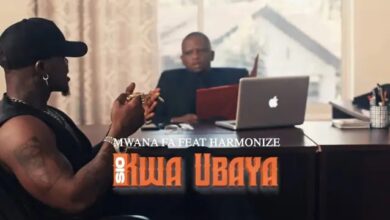 VIDEO: Mwana FA Ft. Harmonize - Sio Kwa Ubaya (Mp4 Download) - KibaBoy