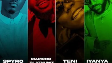Audio: Spyro Ft Diamond Platnumz X Teni X Iyanya - For You (Mp3 Download)
