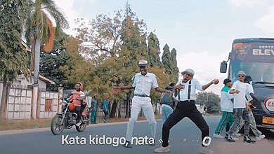 Lyrics VIDEO: Alikiba Ft. Tommy Flavour - Huku (Mp4 Download)