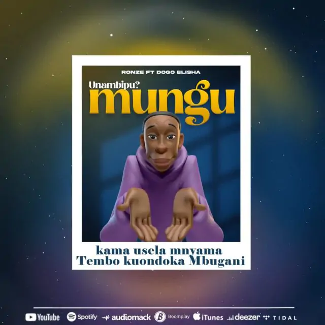 Audio: Ronze Ft. Dogo Elisha - Unambipu Mungu (Mp3 Download)