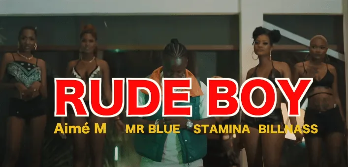VIDEO: Aimé. M Ft. Mr. Blue, Billnass & Stamina - Rude Boy (Mp4 Download)