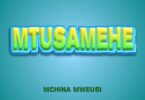 Audio: Mchina Mweusi - Mtusamehe (Mp3 Download) - KibaBoy