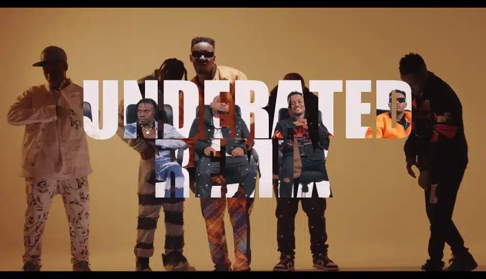 VIDEO: Stamina Ft. Maarifa x Dizasta Vina x Motra The Future x P Mawenge x Boshoo - Underrated Remix (Mp4 Download)