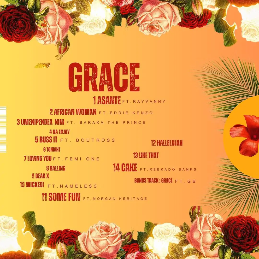 Album Otile Brown GRACE TRACK 15
