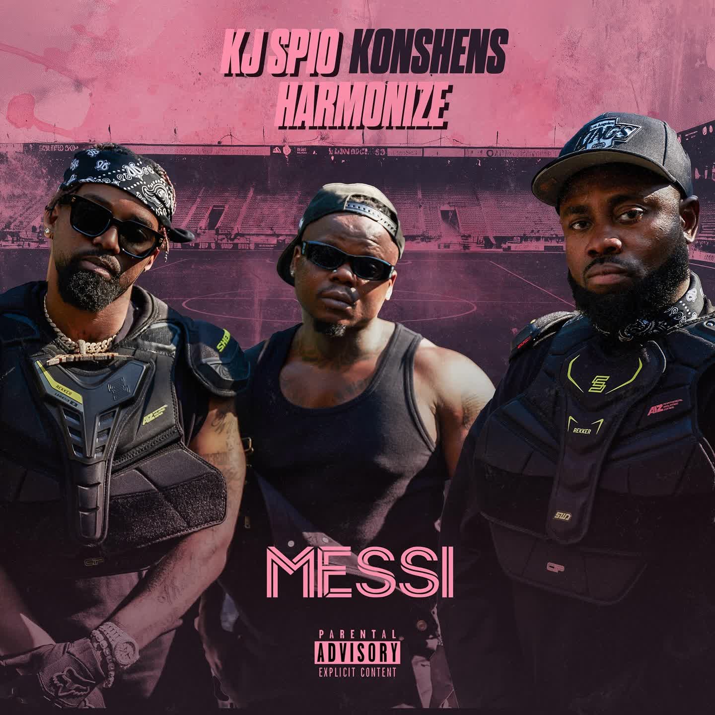 KJ Spio Ft Harmonize & Konshens - Messi