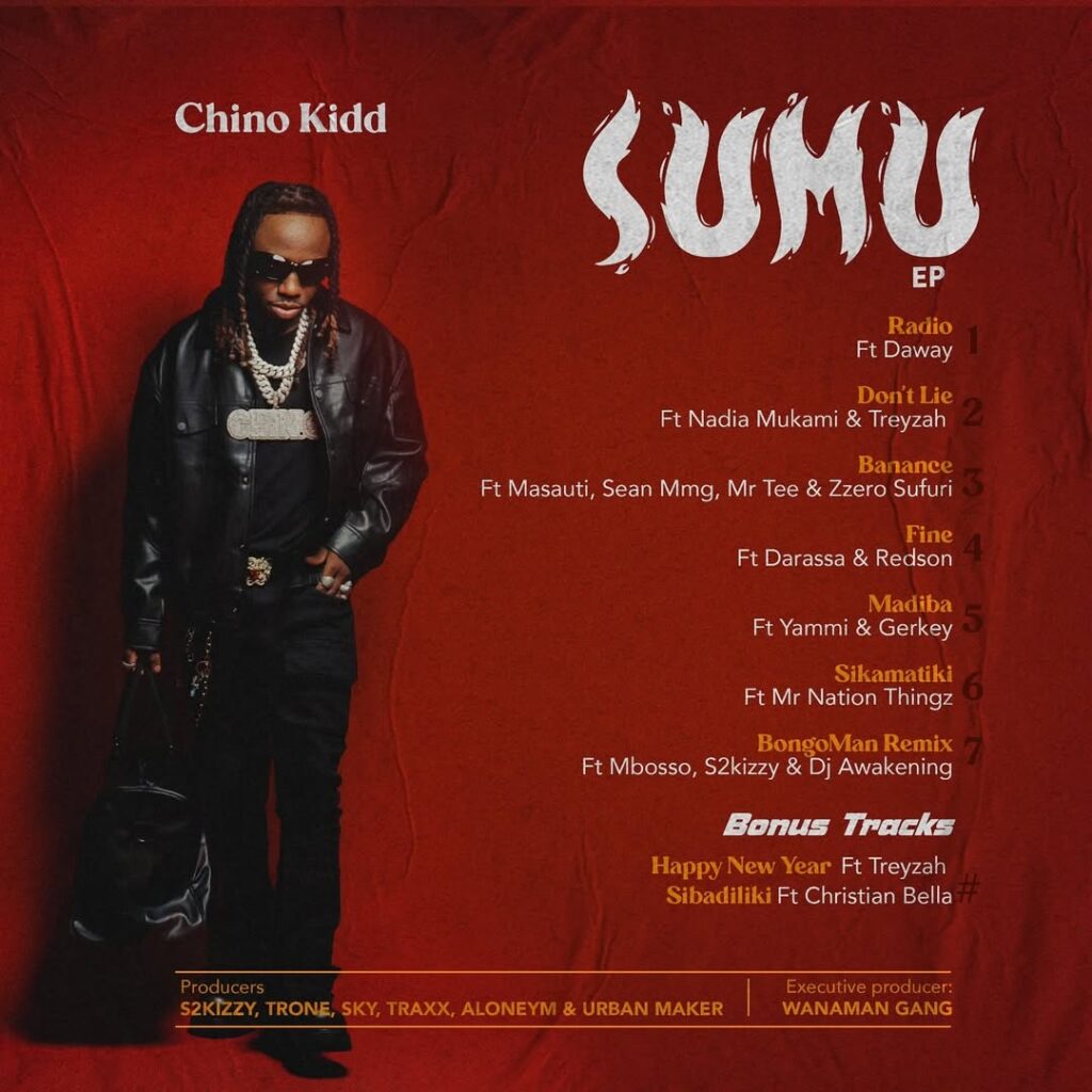 Chino Kidd SUMUEP TRACK LIST 