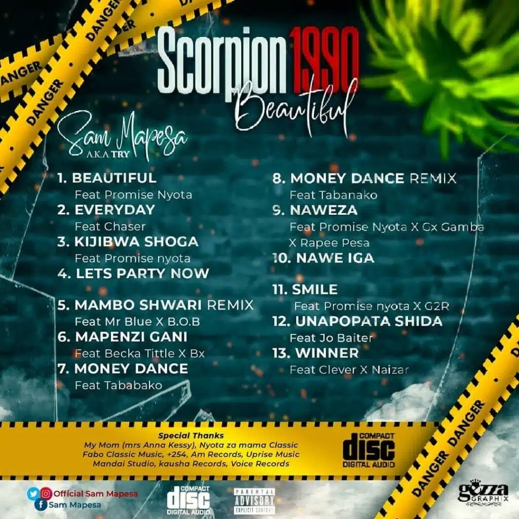 Sam Mapesa Scorpion1990 Beautiful