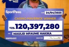 Kwa Dau La TZS 700 tu Maulid Hakika Ashinda Milioni 120 Kupitia Mchezo wa Maverick wa SportPesa Kasino