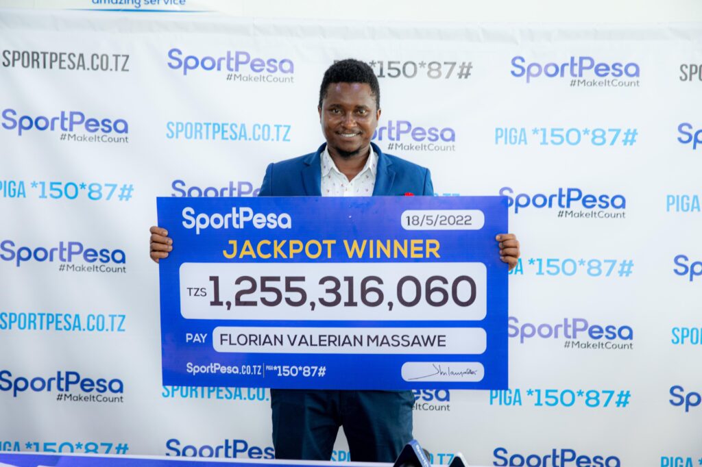 SportPesa yaweka historia Tanzania Jackpot ya TSh 1.2 bilioni yafungua mlango wa mabilionea – Odds kali za Kombe la Dunia zawaka moto! SportPesa yaweka historia Tanzania Jackpot ya TSh 1.2 bilioni yafungua mlango wa mabilionea – Odds kali za Kombe la Dunia zawaka moto!
