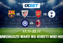 Bet kwenye mechi kubwa za wiki hii katika ligi bora za Ulaya kupitia 1xBet!