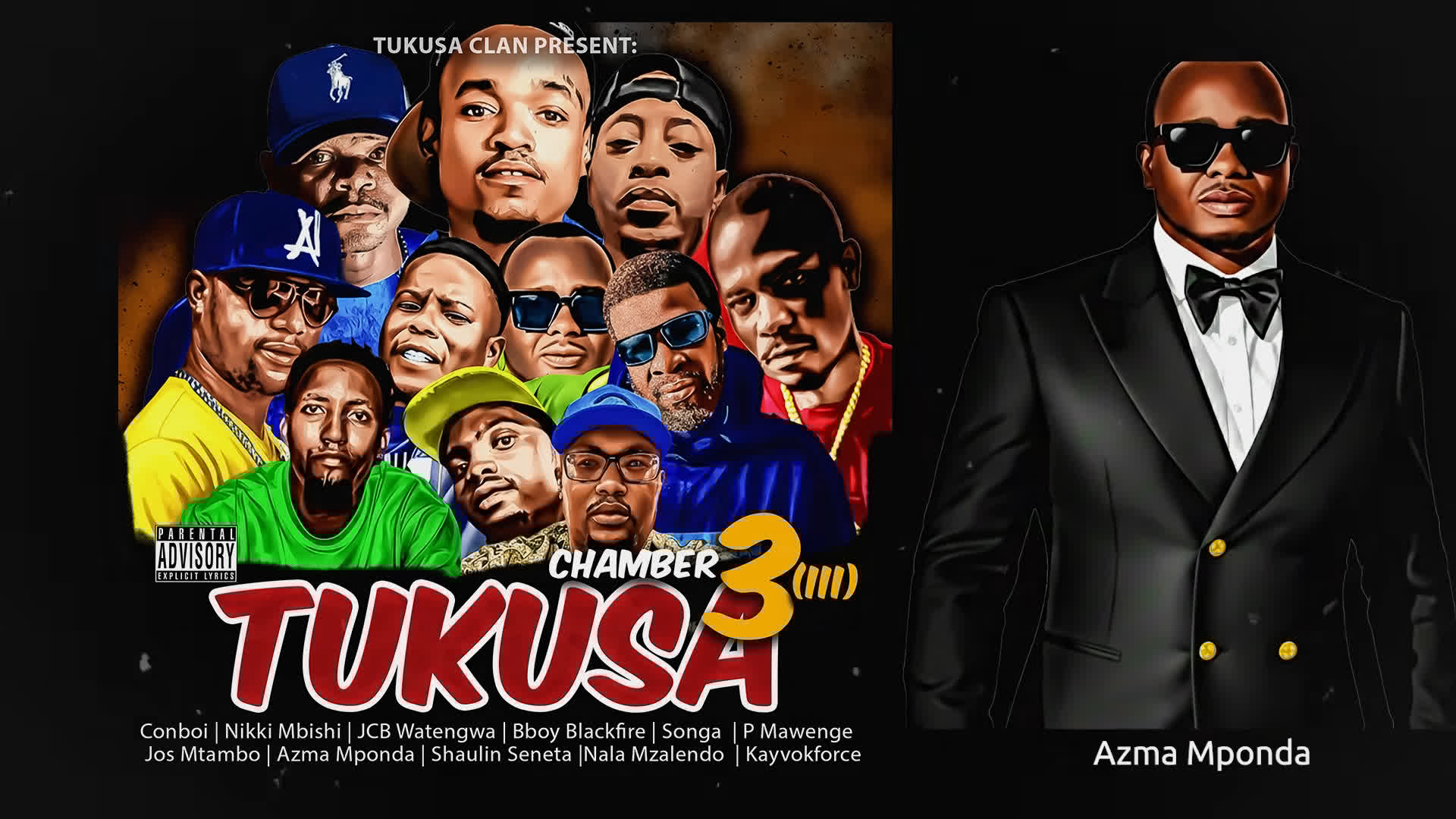 Nikki Mbishi x Azma Mponda x ConBoi x Songa x P Mawenge x Jcb - Tukusa 3 III