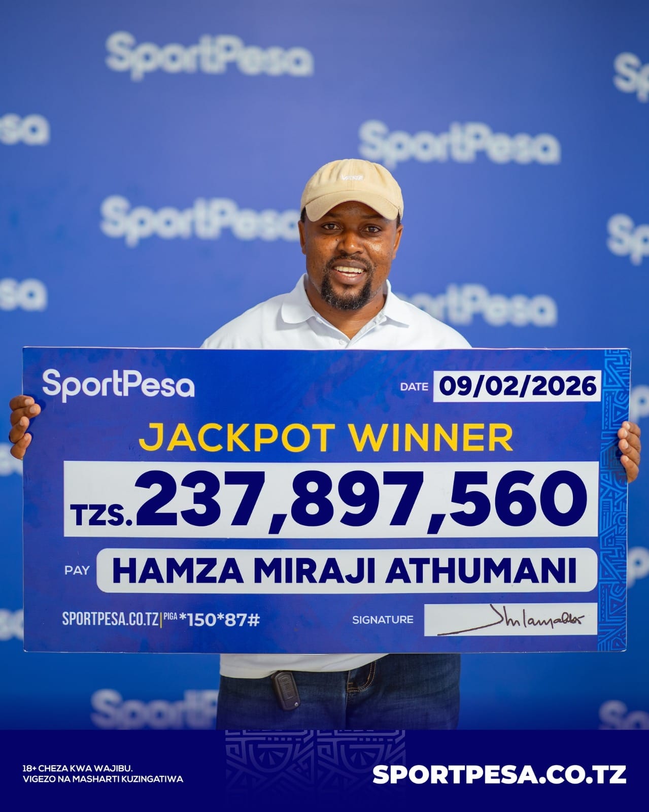 SportPesa Tanzania’s 2026 Midweek Jackpot season starts with a bang