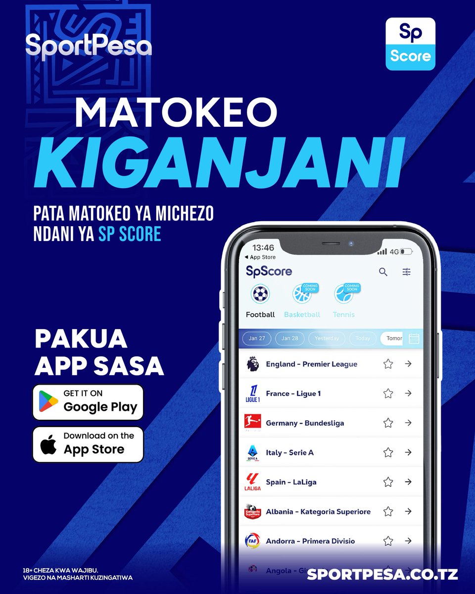 How SportPesa’s Live bets and SP Score is changing the way Tanzanian bettors play
