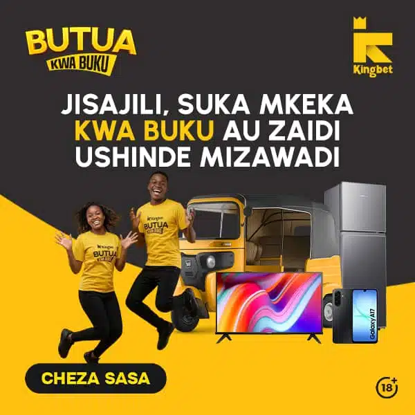 KingBet Yazindua Kampeni Mpya “BUTUA kwa BUKU”