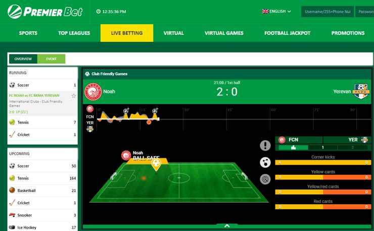4. Premier Bet Tanzania