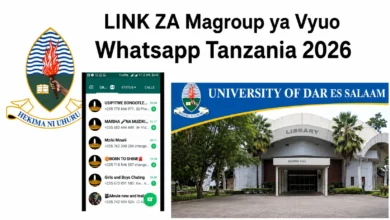 Link za Magroup ya Vyuo WhatsApp Tanzania 2026 Jiunge Hapa
