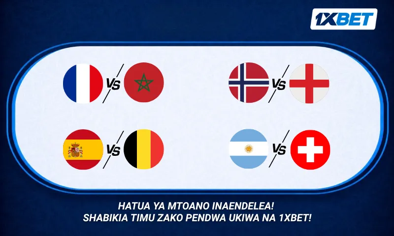 The knockout stage is nearing its climax 1xBet highlights the World Championship quarterfinals' key matchups