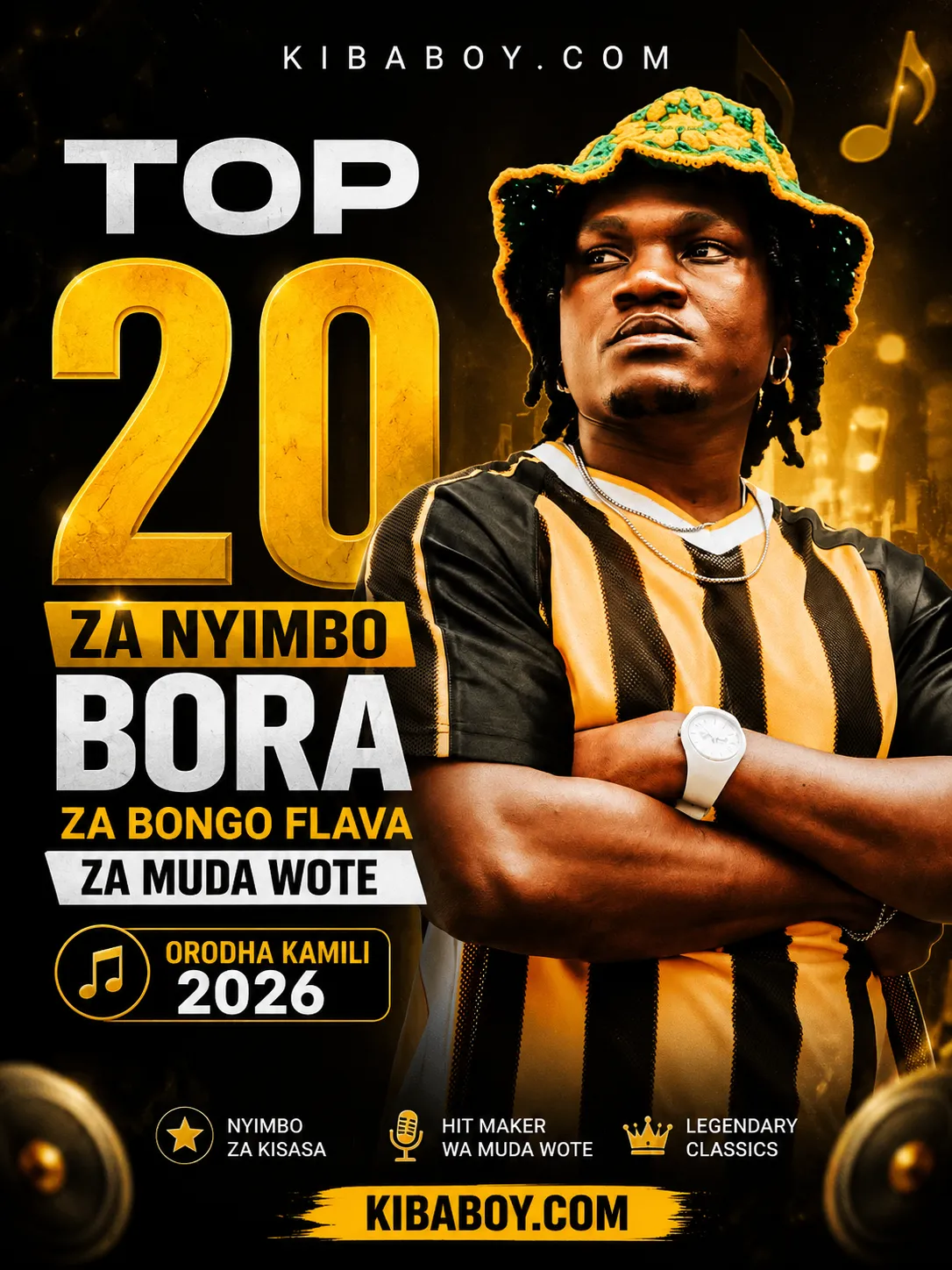 Top 20 za Nyimbo Bora za Bongo Flava za Muda Wote (Orodha Kamili 2026)