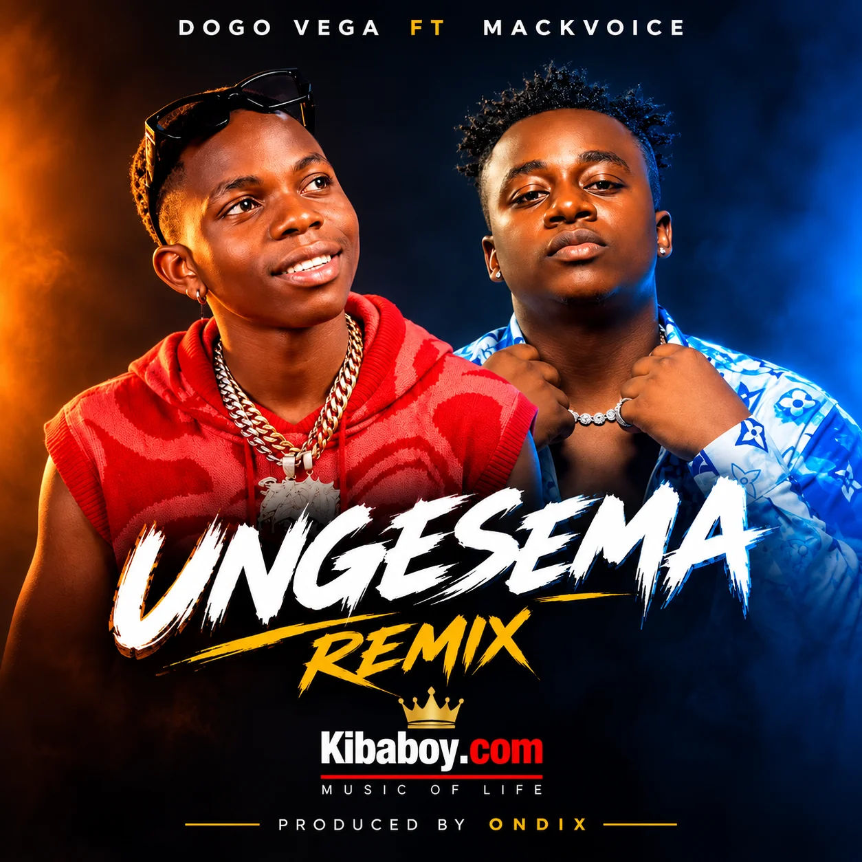 Dogo Vega Ft Mack Voice - Ungesema Remix