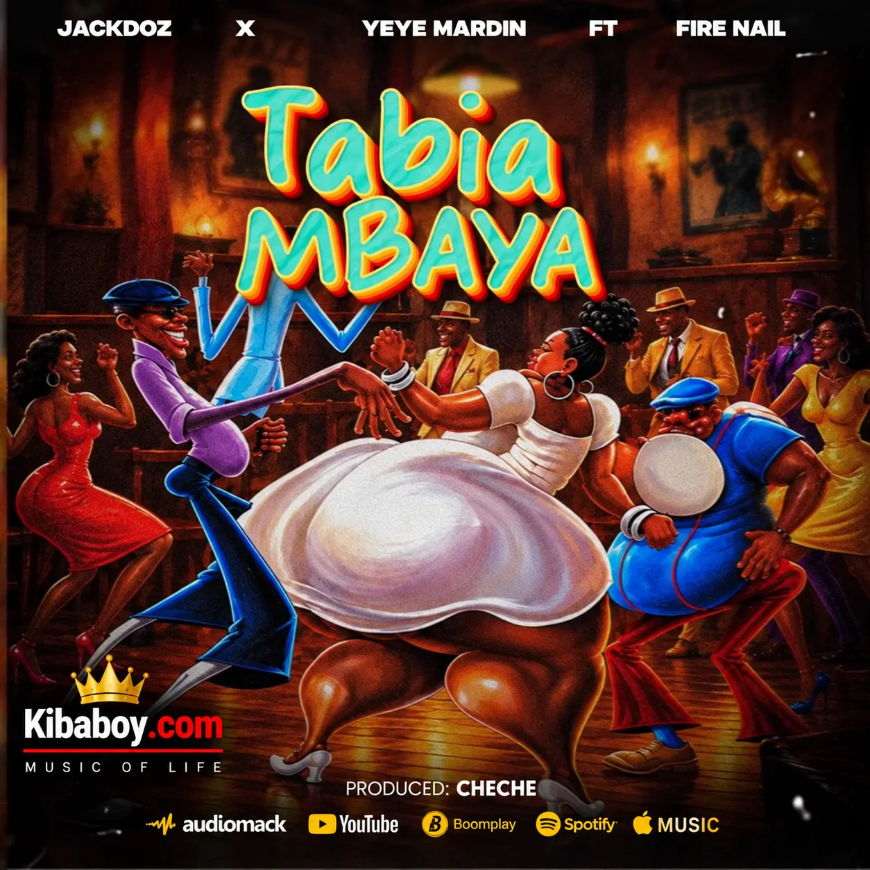 Jackdoz Ft. Yeye Mardin & Firenail - Tabia Mbaya