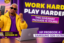 BongoBongo Giveaway: Here's How to Win a Samsung S26 Ultra and HP ProBook 4!