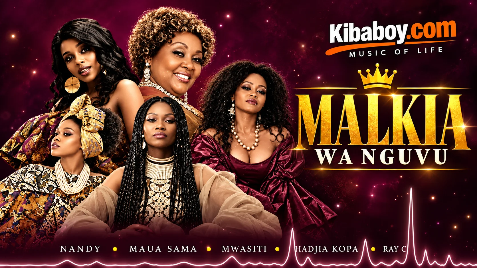 Mwasiti Ft. Nandy X Maua Sama X Linah X Ray C & Khadija Kopa - Malkia wa Nguvu (Remix)